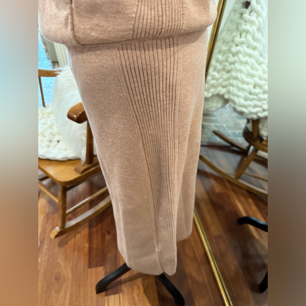 REISS Jodie Knit Hoodie Dress - Picture 6 of 14